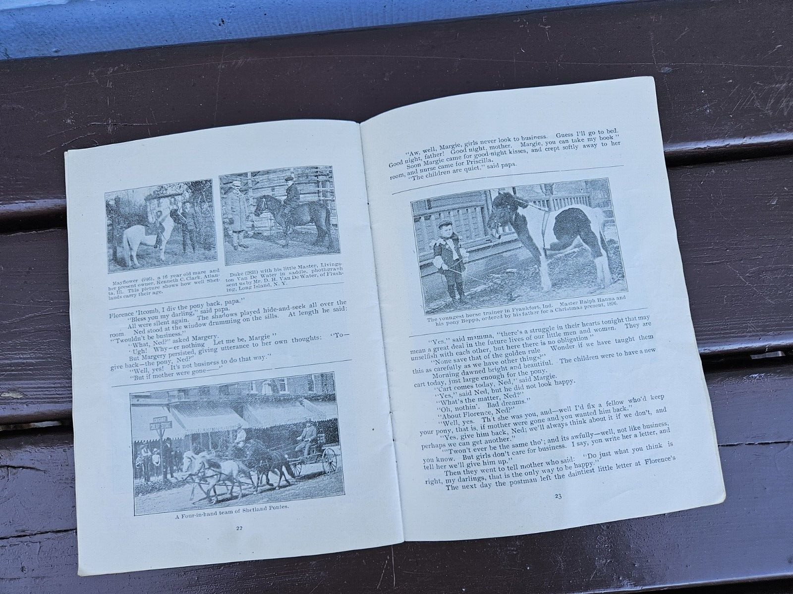 Sunny Side Shetland Pony Farm Catalog & Brochures Monmouth ILL. 1902 +