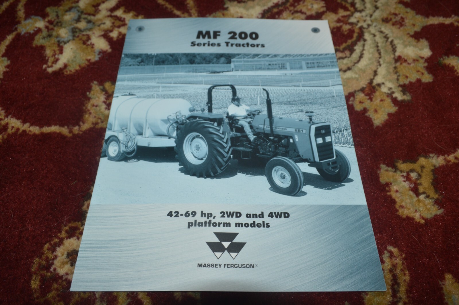 Massey Ferguson 231S 241 243 263 271 281 Tractor Brochure BASE