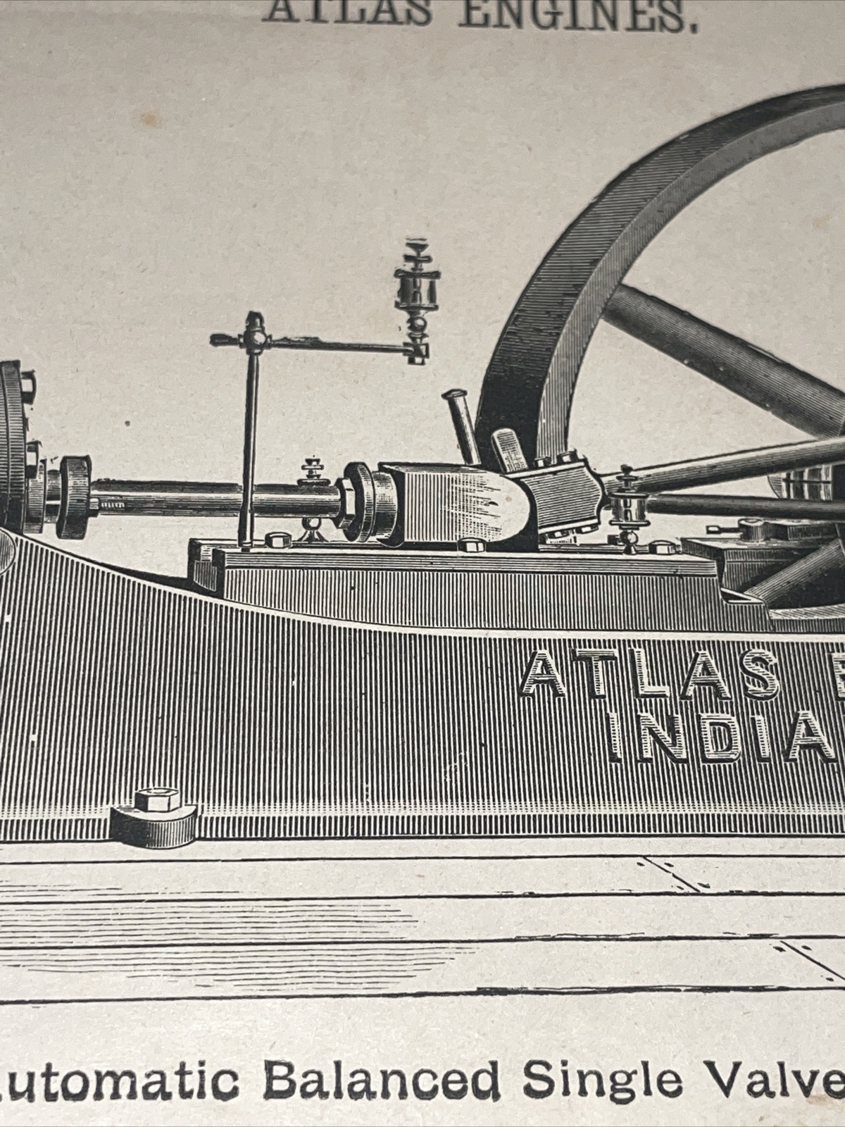 1891 Baldwin – Atlas Engine Works – Farm Advertising – Indianapolis New Orleans