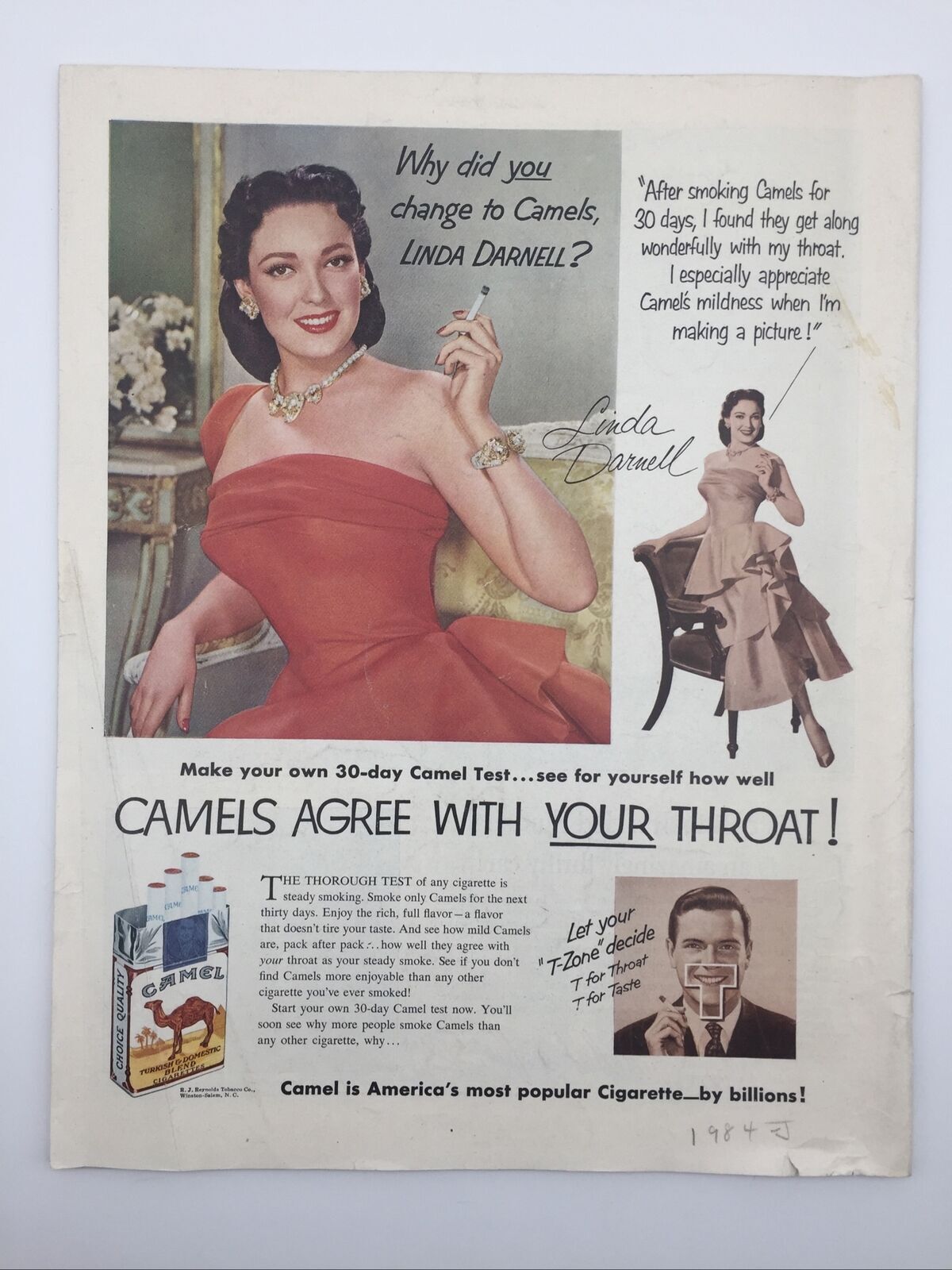1952 July Country Gentleman Calf Lafayette IN Harvest Forage Legumes Wind Cow