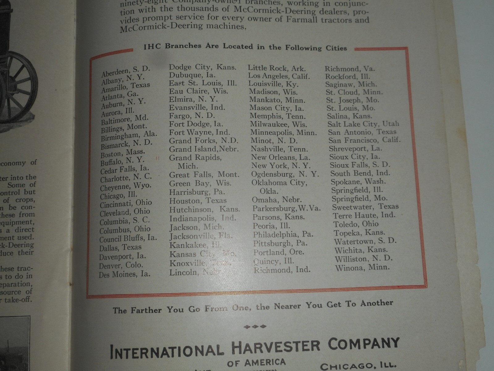 IH MCCORMIC DEERING REAPER CENTENNIAL 1831-1931 Grain Binders Sales Brochure