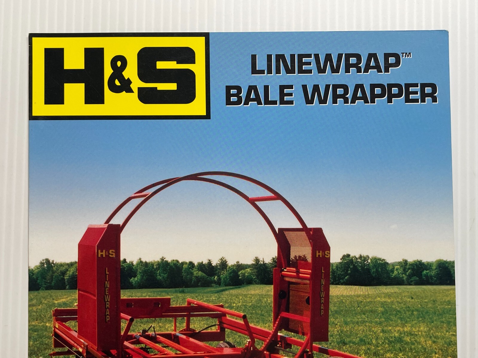 H&S – Linewrap Bale Wrapper Sales Brochure *Original Dated 2008* (4 Pages)