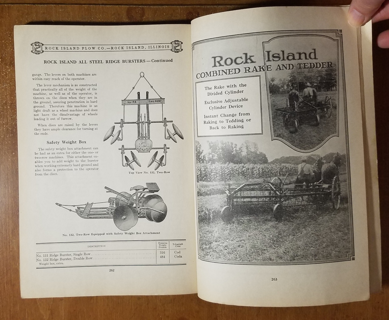1920&rsquo;s Rock Island Implements Catalog #42