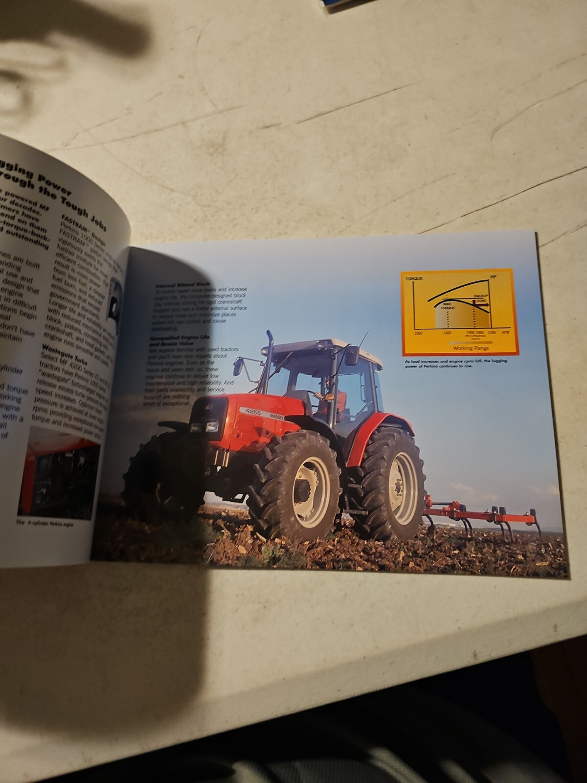 2001 MASSEY FERGUSON 4200 Series Tractors Sales Brochure