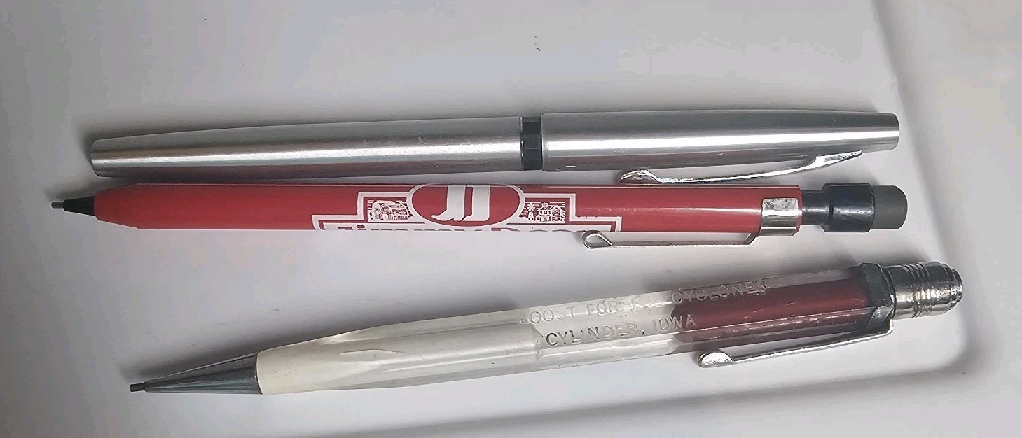 Lot Of Charles City, Iowa And Area Pencil Pen Collection Floyd County