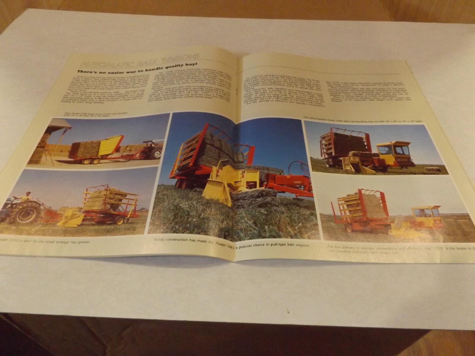 1980 SPERRY NEW HOLLAND EQUIPMENT BUYER&rsquo;S GUIDE , LIT # 6175158