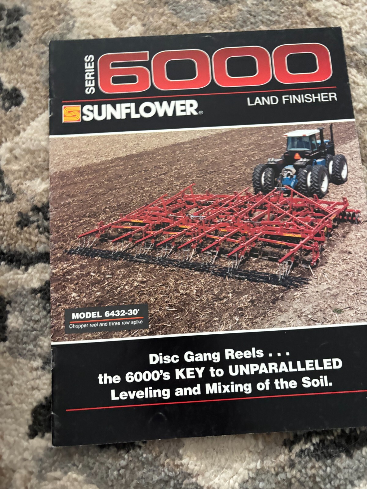 Sunflower 6000 Series Landfinishers Brochure FCCA25