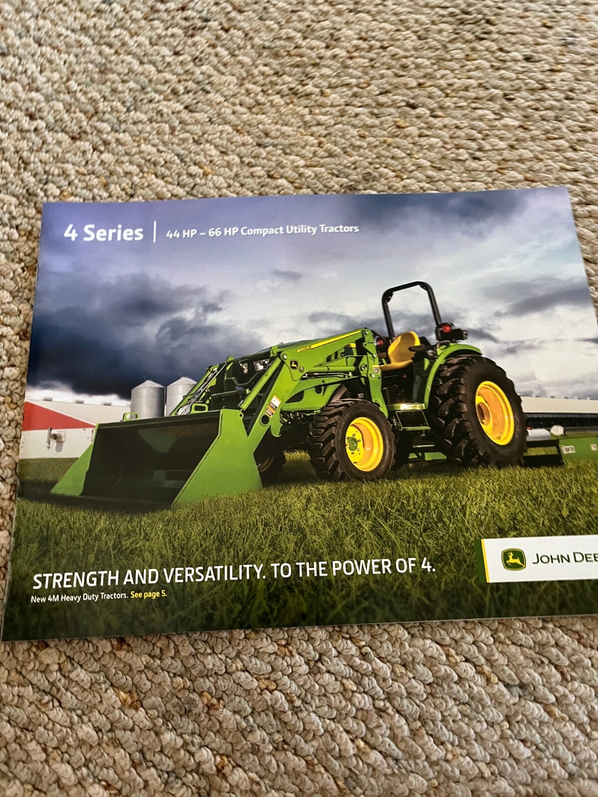 John Deere 4 Series Tractor For 2020 Brochure FCCA