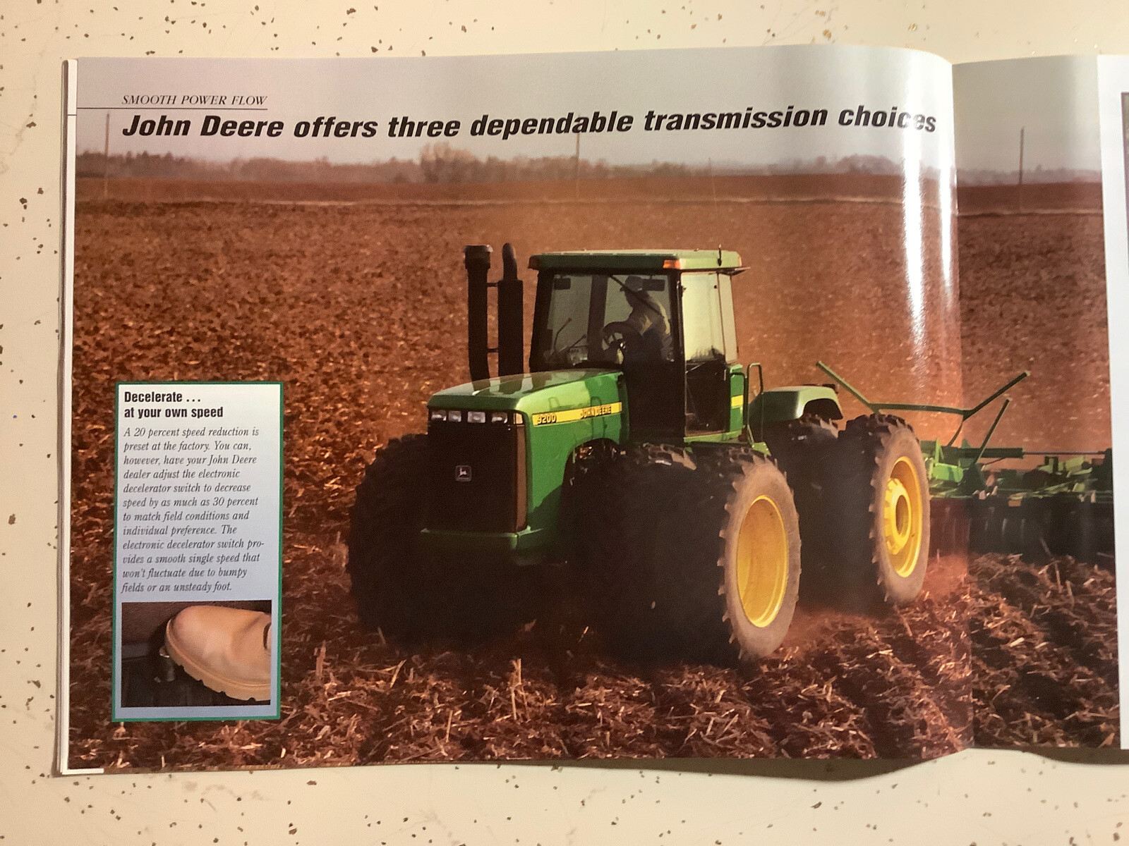 John Deere NEW 260-425 HP 9000 SERIES TRACTOR 32 PAGES 2003 Sales Brochure