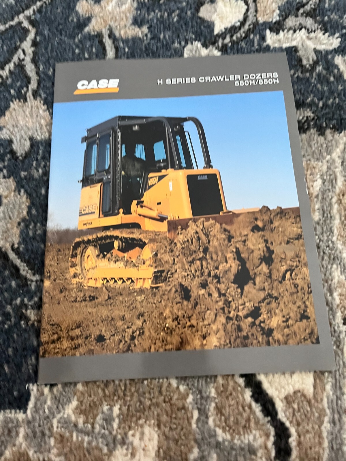 Case Tractor 550H 650H Crawler Dozer Brochure FCCA
