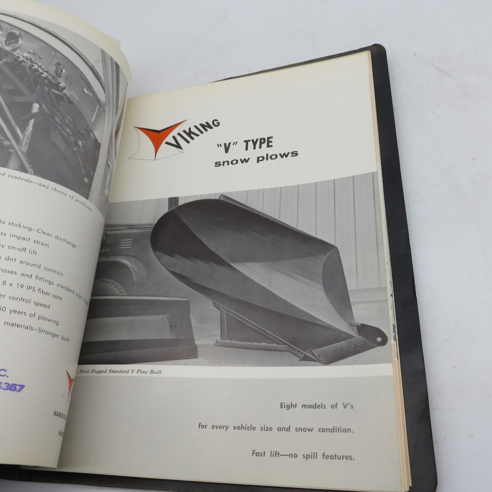 Viking Snow Plows Price List and Brochures 1967 Harrisville Frink Lot
