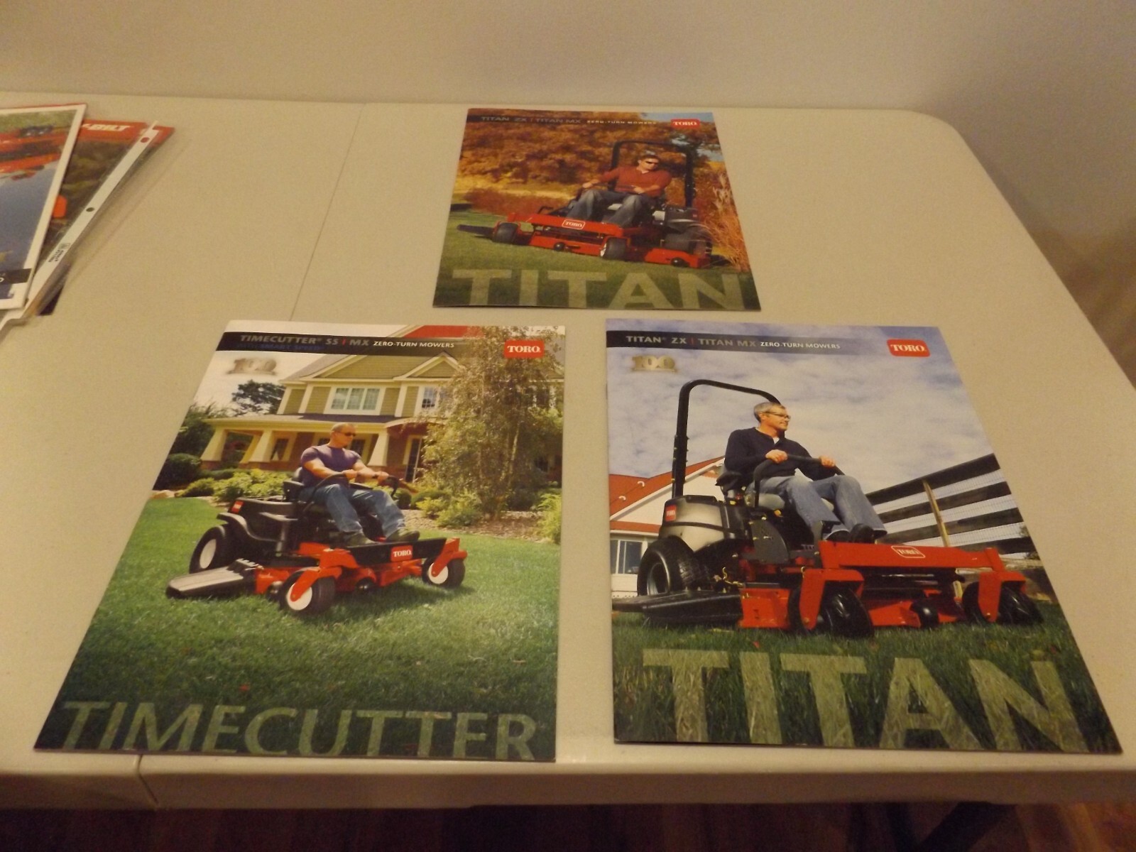 3-pc. TORO TITAN, TIMECUTTER ZERO-TURN MOWERS, LIT # 2013, 2014, 2014