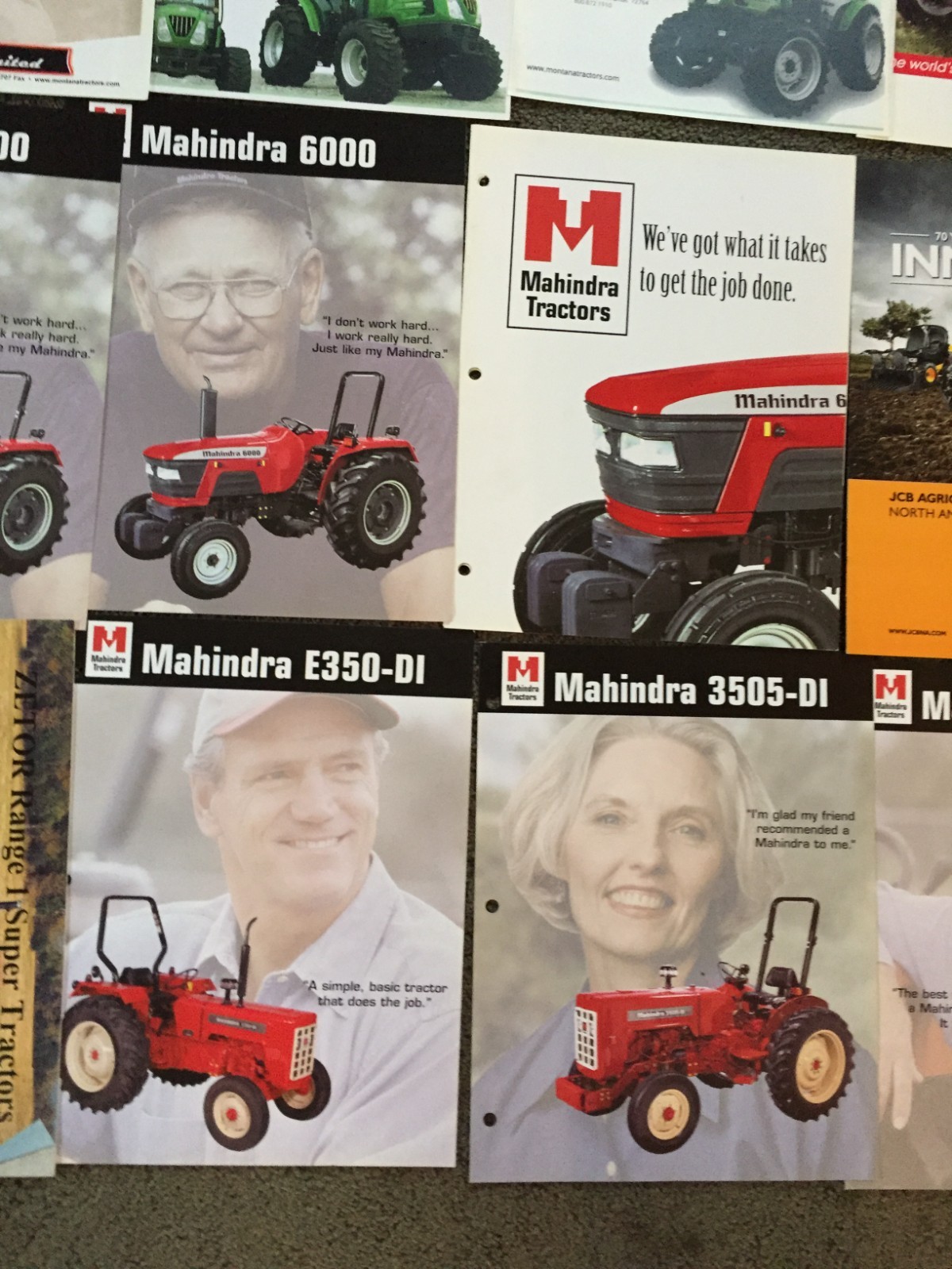 MASSIVE Lot of 113 Mixed &Rare tractor & equipment brochures Literature