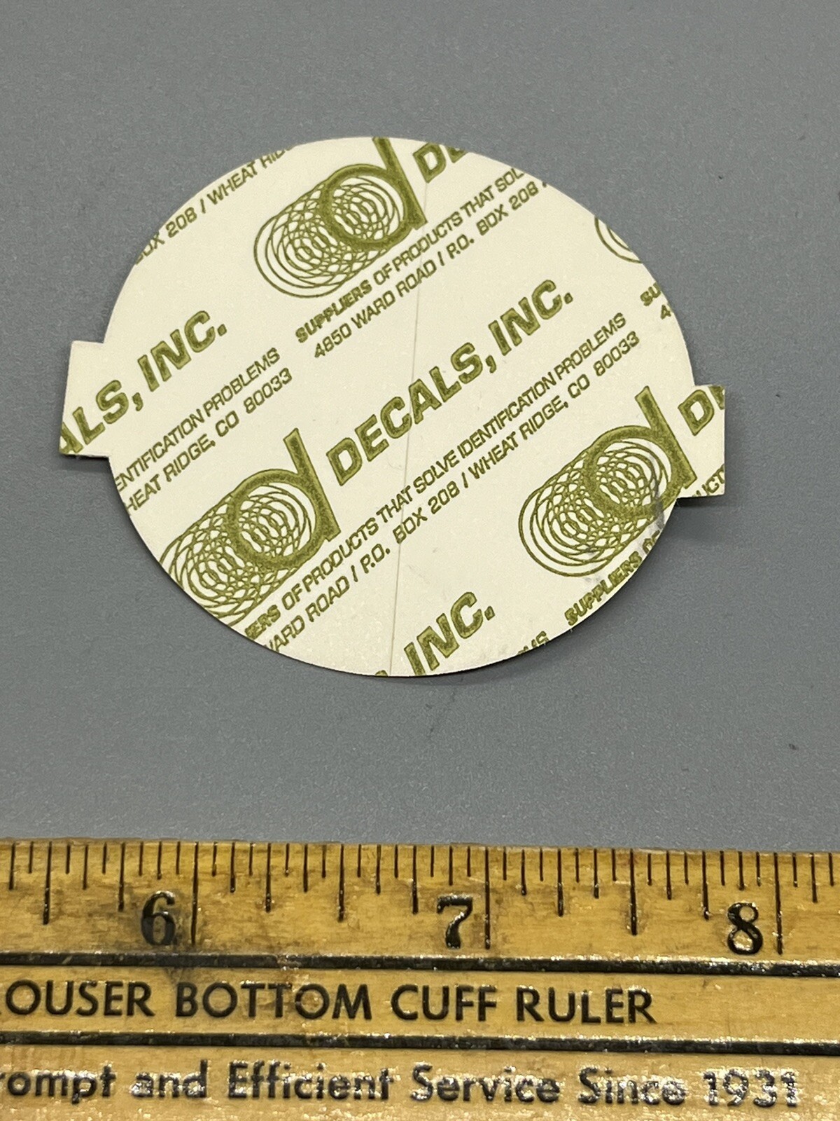 Sterns-Roger Vintage Industrial Sticker Collectible Cool!