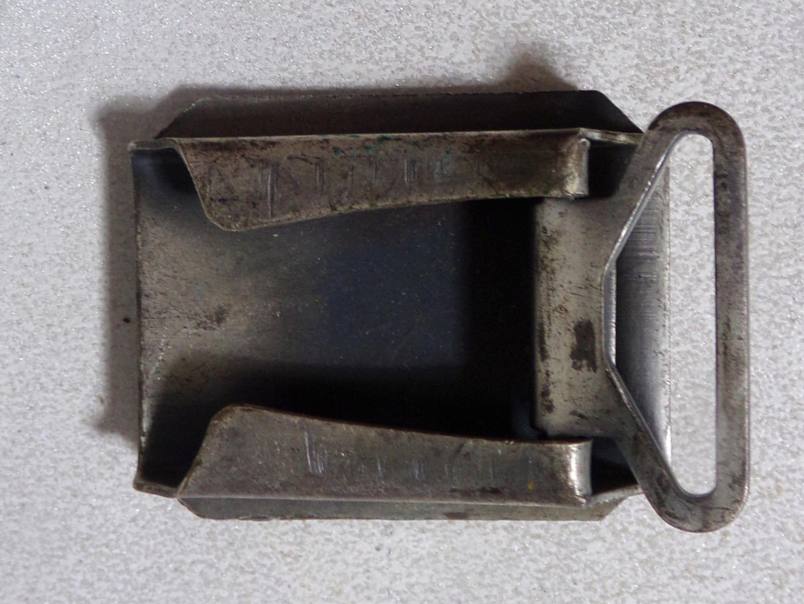 1930’s P & H Harnischfeger Bucket Shovel Enamel Belt Buckle