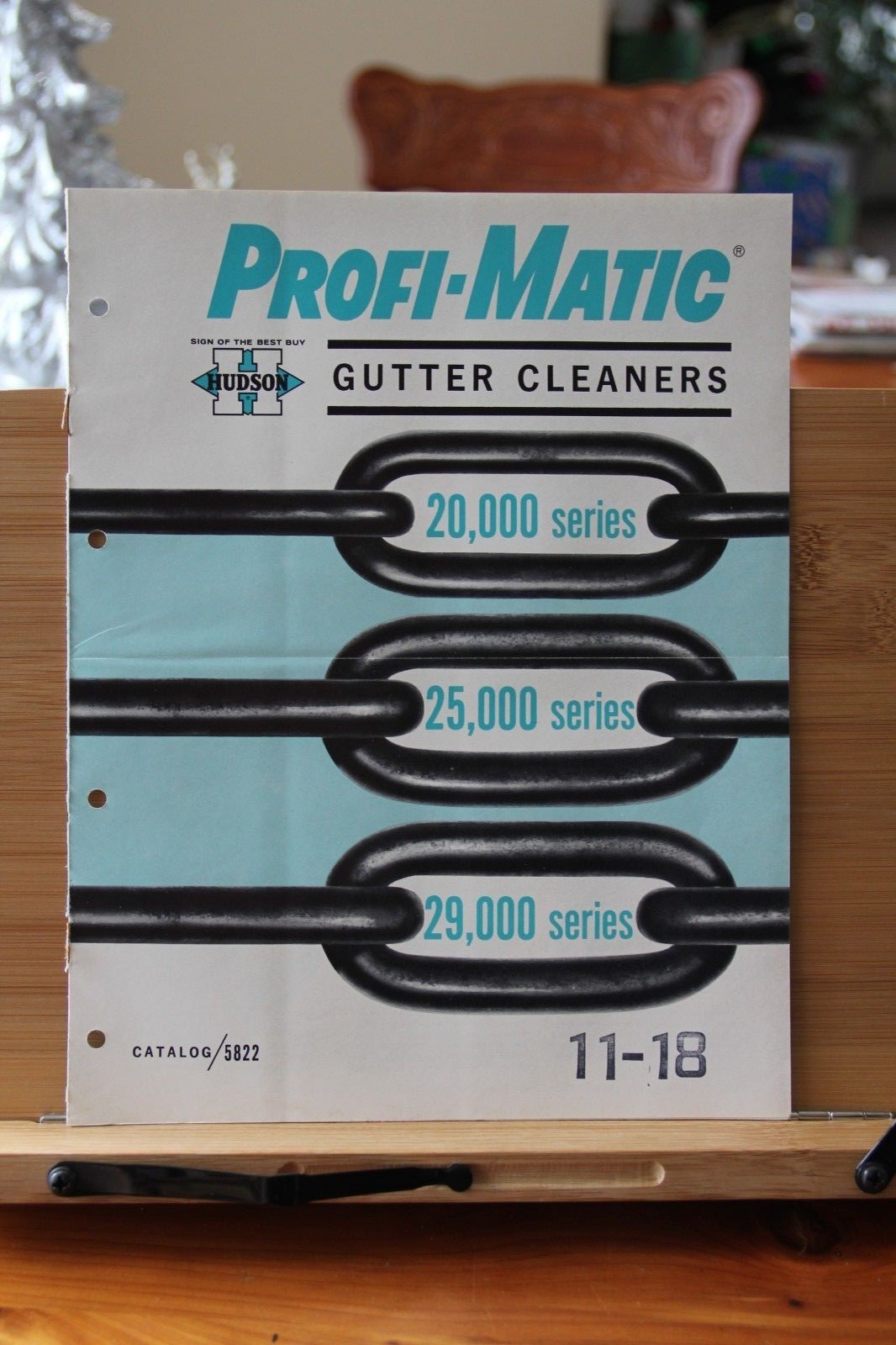 Brochure Catalog Profi-Matic Gutter Cleaners Hudson Manufacturing Chicago IL 62&Prime;