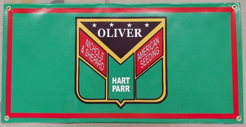oLIVER HART PARR BANNER – 24” X 12”