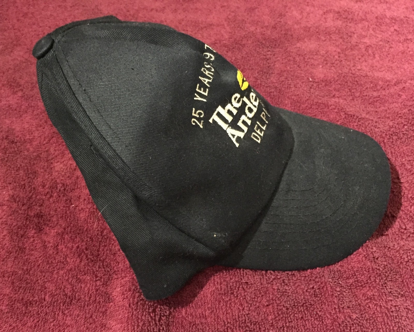 The Andersons Delphi Grain Baseball Hat ~ 1975-2000 Corn Grain Farming Elevators