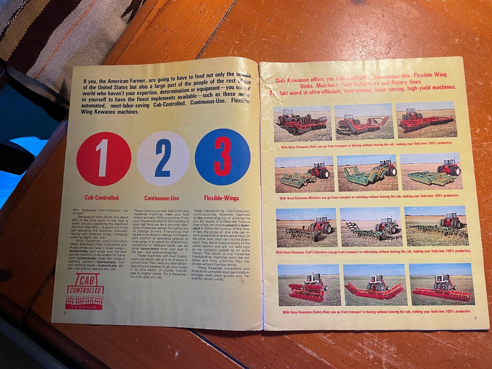 Kewanee Tillage Tools Farm Implement Catalog Brochure 1977 Chromalloy American