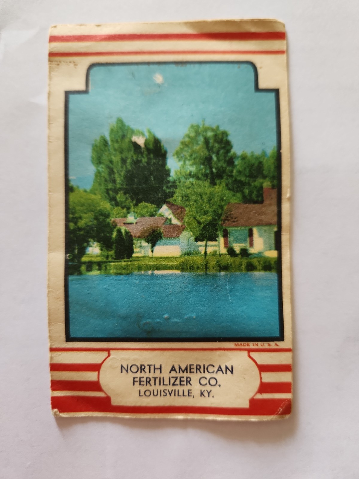 North American Fertilizer Co Louisville Kentucky Advertising Sewing Needle Book