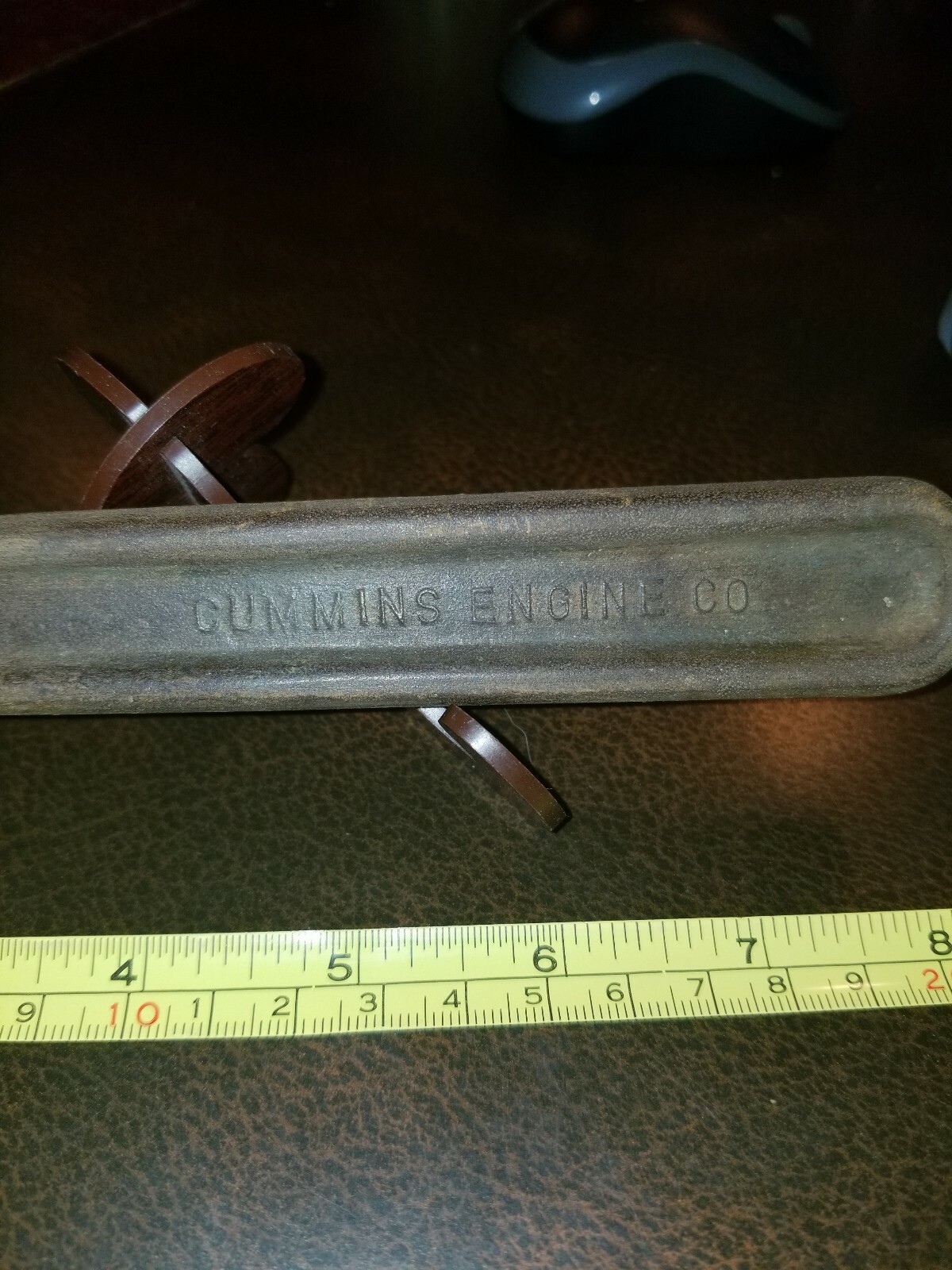 Vintage Cummings Engine Co. Farm Tractor Implement 8&Prime; Wrench