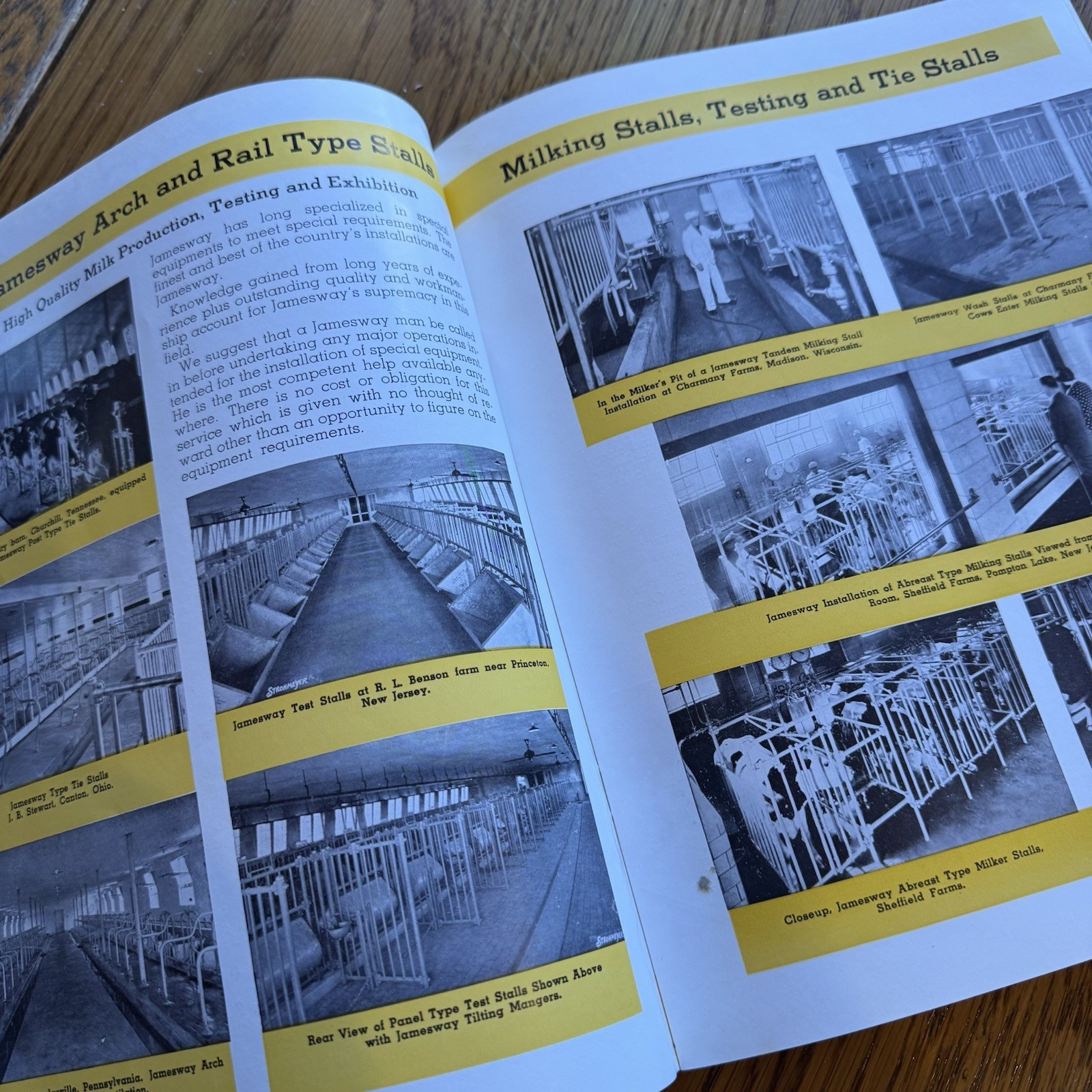 1940s JAMESWAY Barn Equipment Catalog