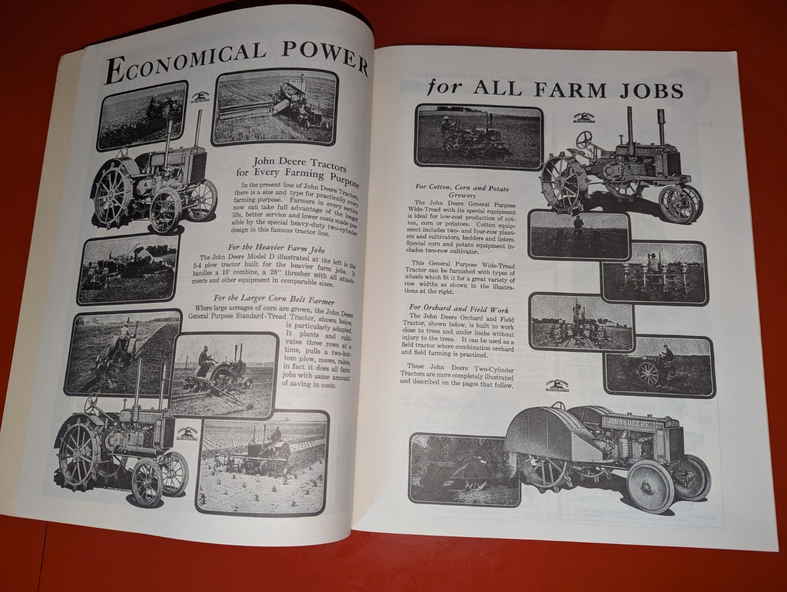 1932 Greater Farming Power On The Farm John Deere Quality Implements Catalog
