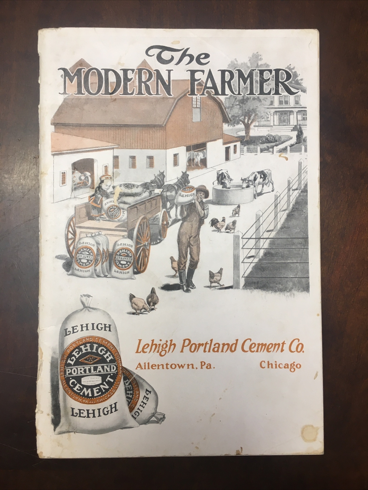 The Modern Farmer Lehigh Portland Cement Co Booklet