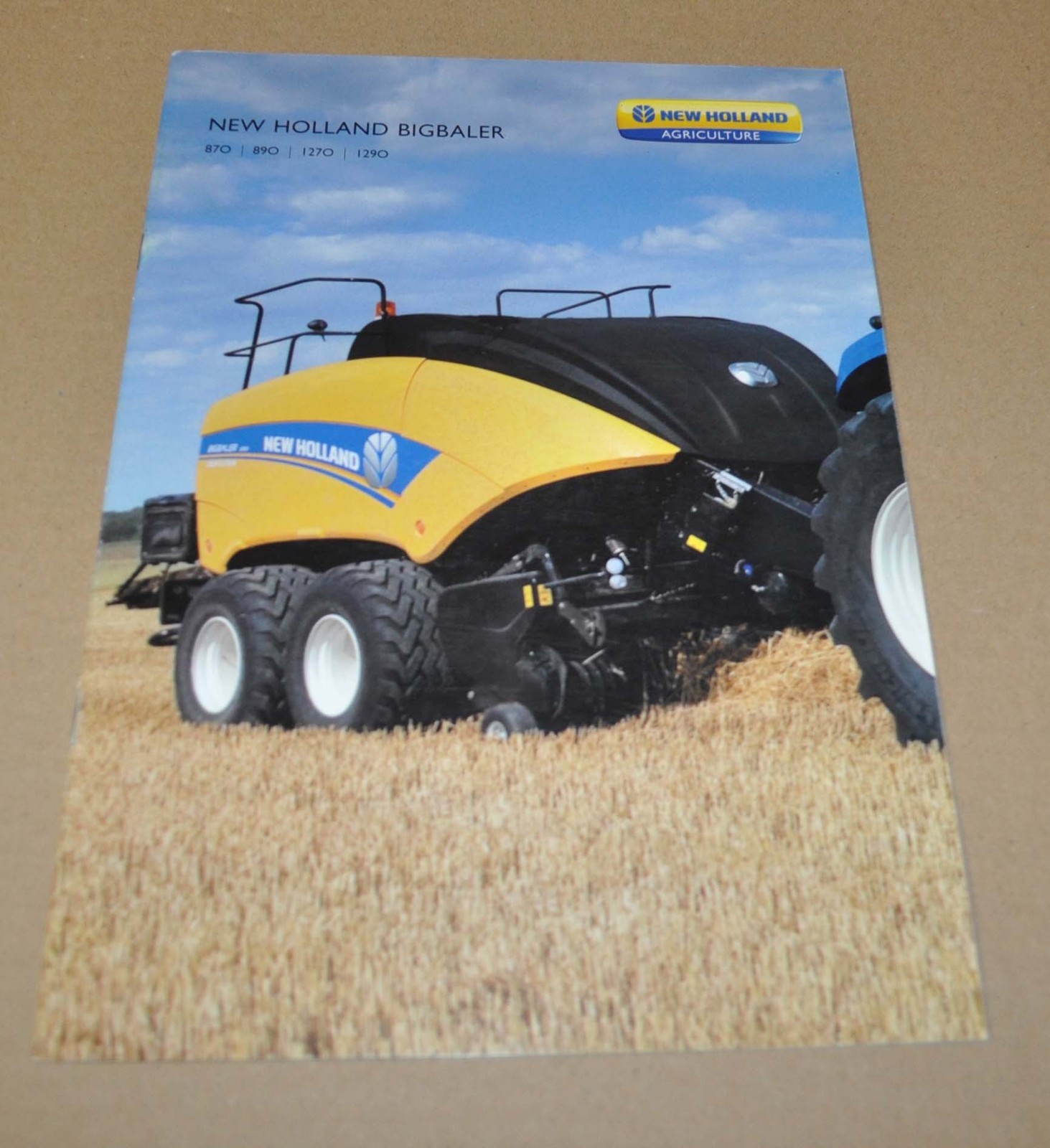 2012 2013 New Holland 870 890 1270 1290 Big Baler Brochure Prospekt DE