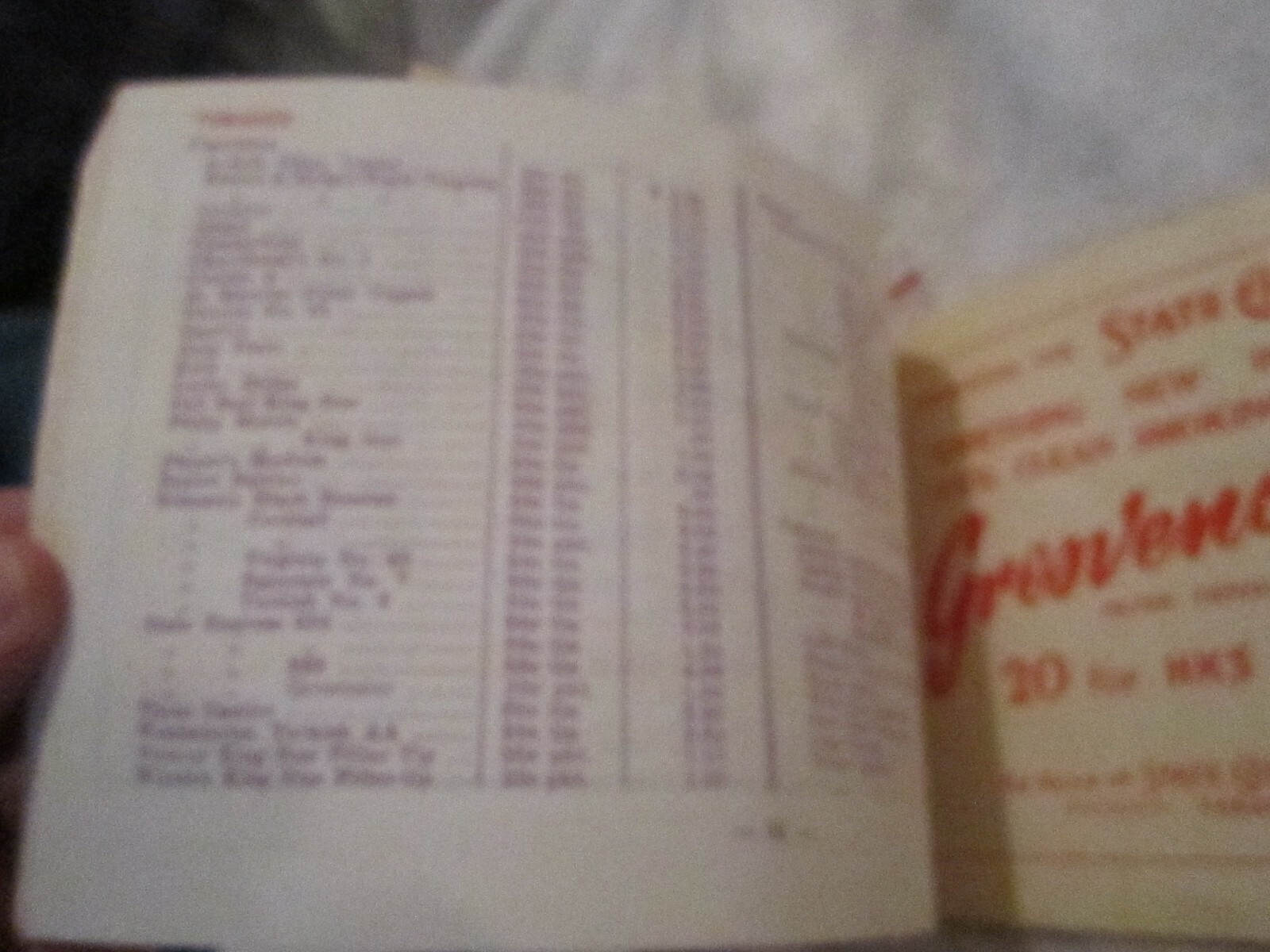 Vintage July 1955 THE DAIRY FARM Price List Booklet Tobacco Butchery Foods +