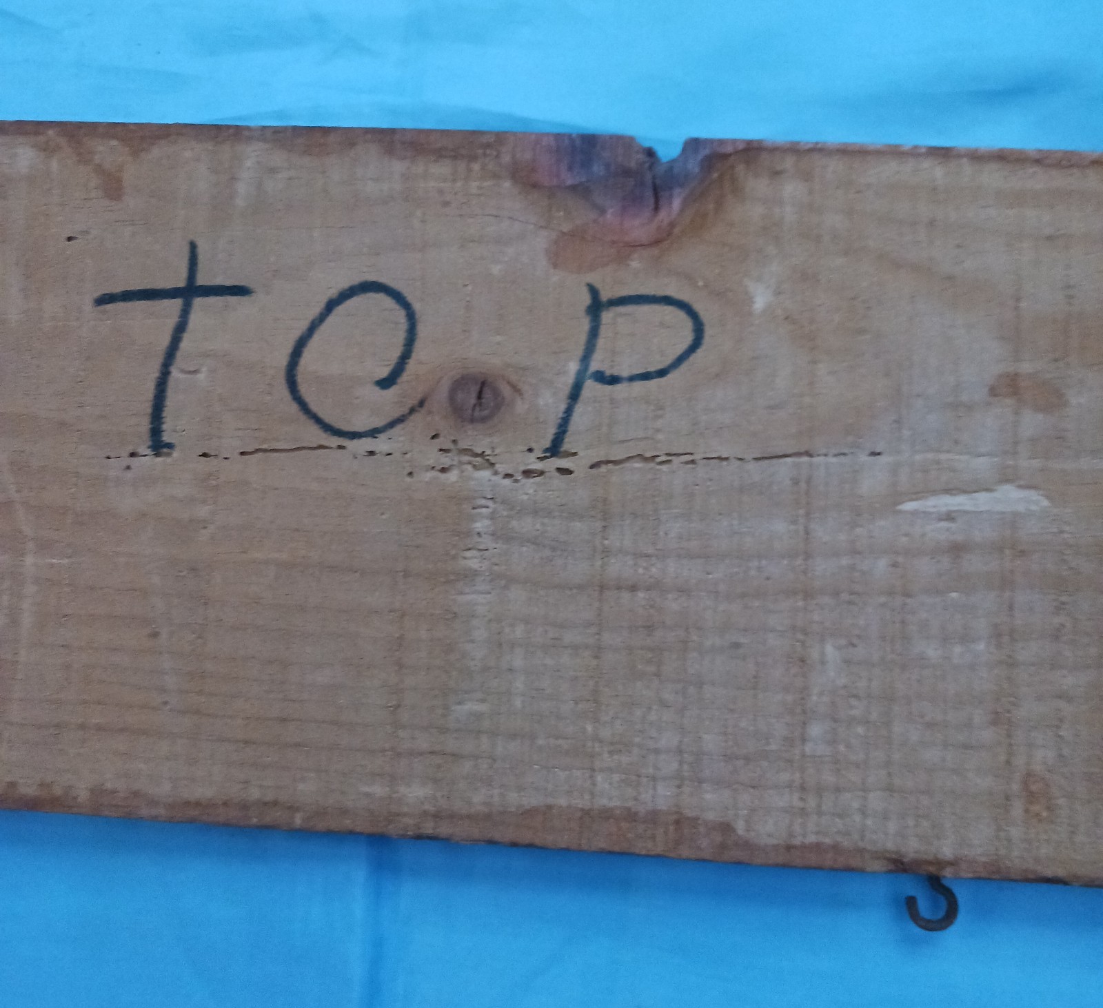 Vintage HIGH HAND Loomis Fruits Growers RED ROY PLUMS Wood Crate Piece 16&Prime; x 6&Prime;