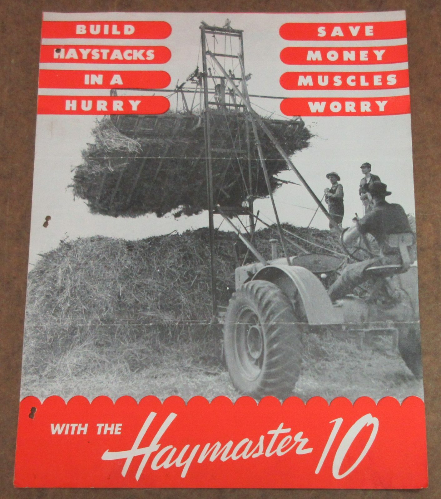 The Haymaster 10 Winpower Manufacturing Co. Foldout Brochure