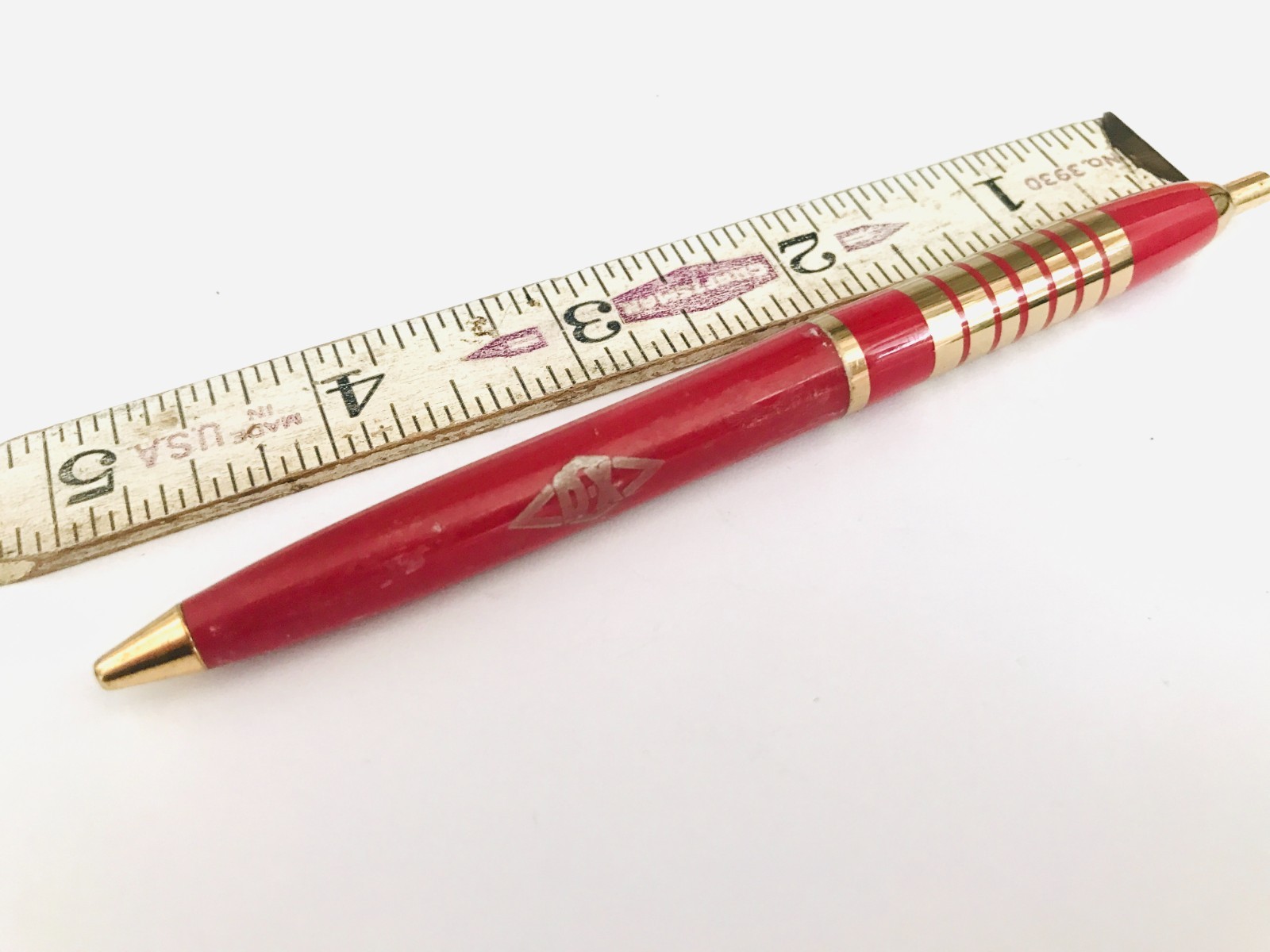 Vintage Watt&rsquo;s DX Advertising Pen Farm Tire Service Monte&rsquo;s Dealer Montezuma IA