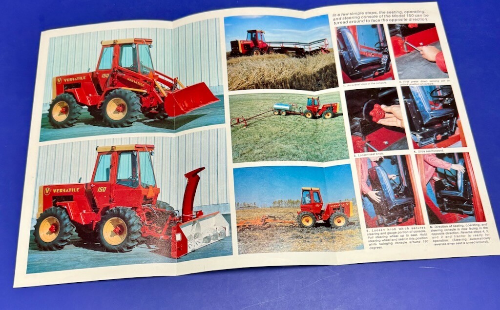Versatile Model 150 Ford Wheel Drive Tractor Brochure