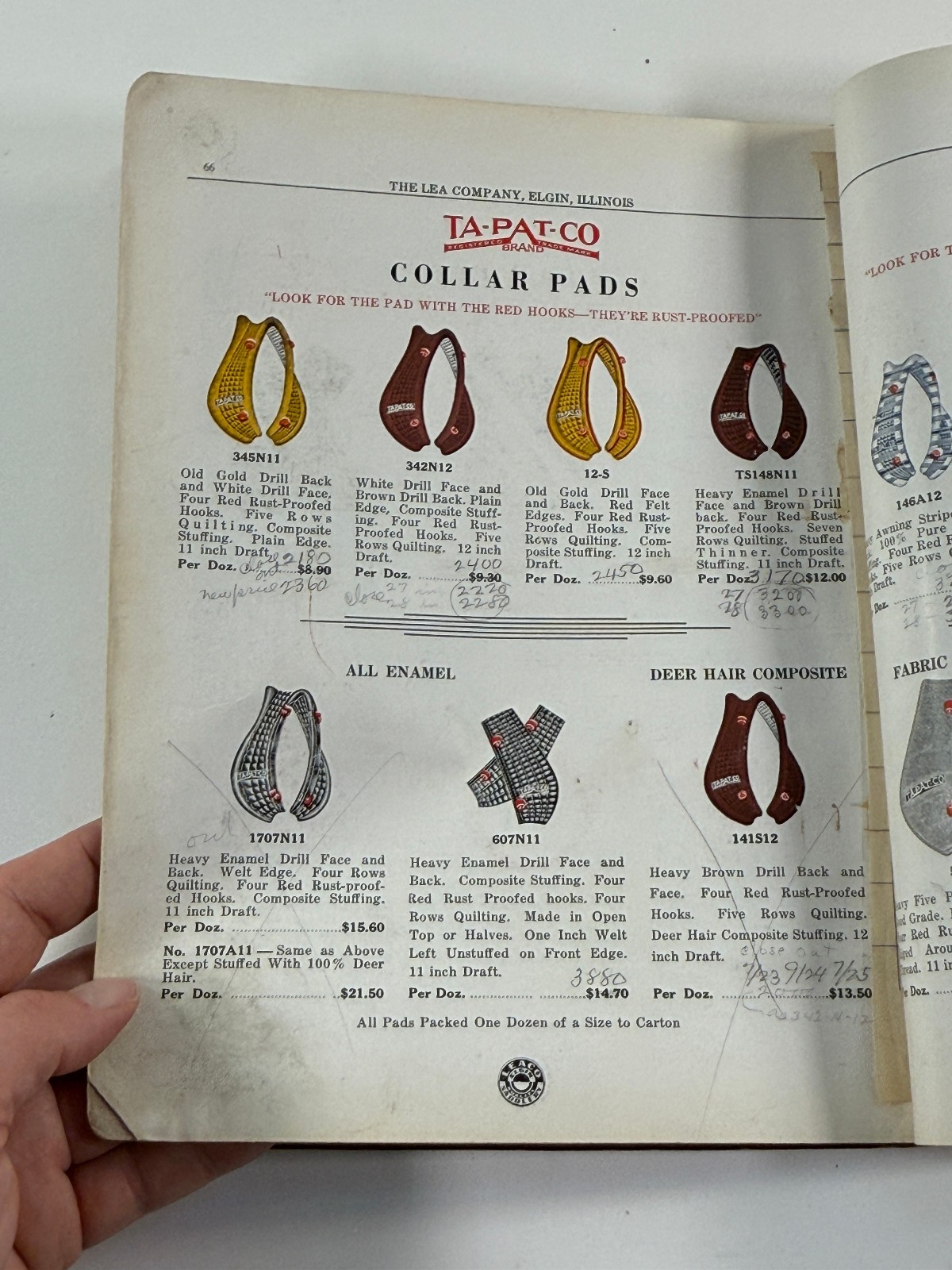 RARE 1890 Lea Co Horse Harness & Implement Catalog Book Saddles Elgin Illinois