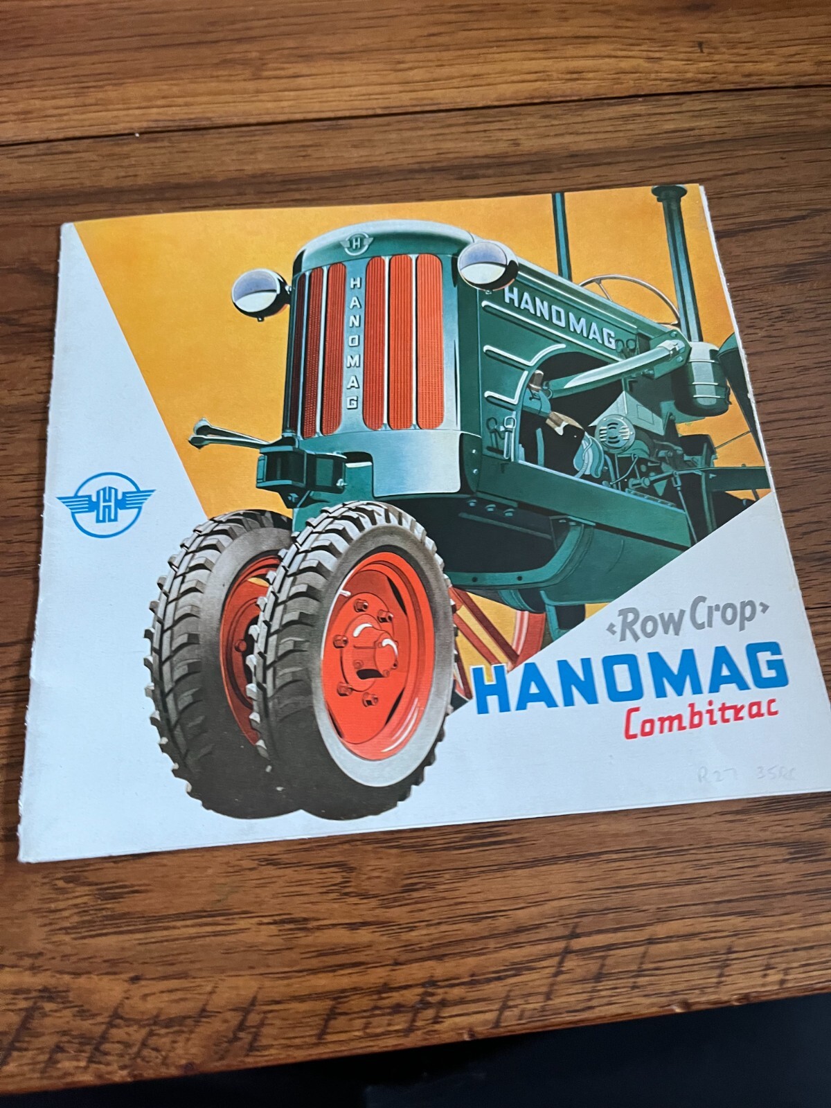 Hanomag Row Crop Combitrac Tractor Brochure FCCA
