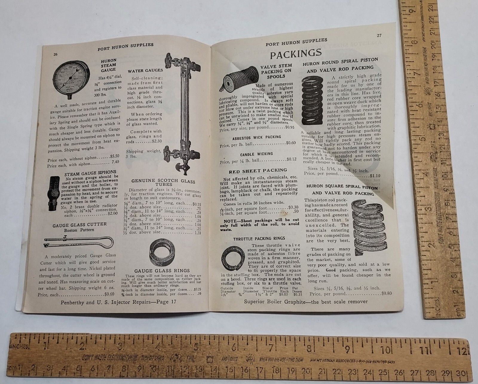 1939 – SUPPLY CATALOG – PORT HURON – 43rd Year Book – listing #7380