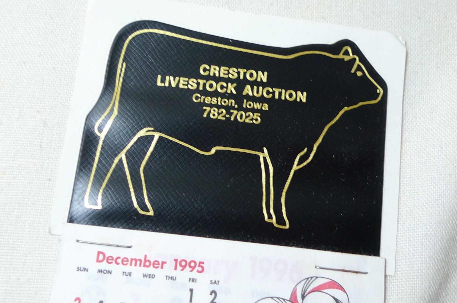 Mixed Lot of 3 Creston Livestock Auction ~ Producers Livestock ~ Creston, IA NOS
