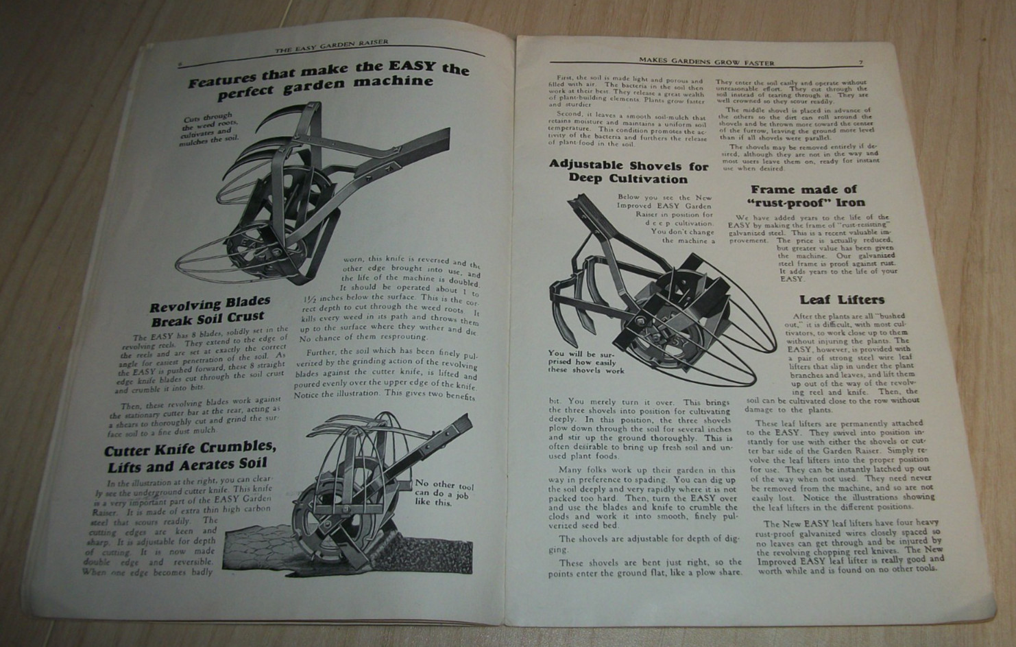 VINTAGE 30s-40s BETTER GARDENING BROCHURE EASY MFG. CO. LINCOLN NEBRASKA 19 PAGE