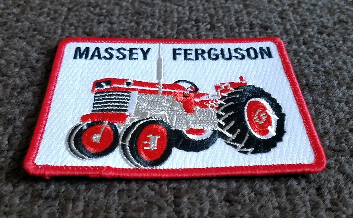 Beautiful MASSEY FERGUSON TRACTOR Advertising FEED SEED TRACTOR FARMING Patch