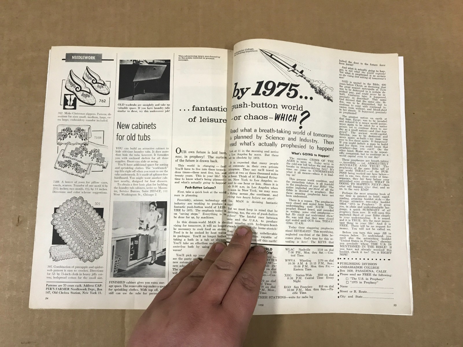 Vintage Capper&rsquo;s Farmer Magazine – December 1958