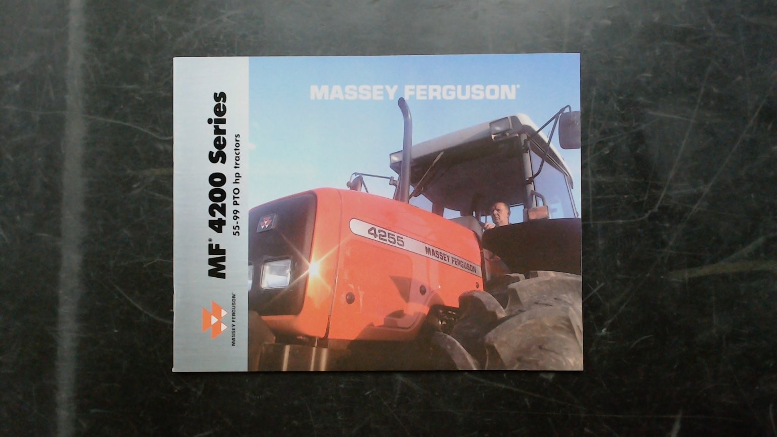 Massey Ferguson MF 4200 Series Agricultural Brochure Vintage Tractor 11×8.5