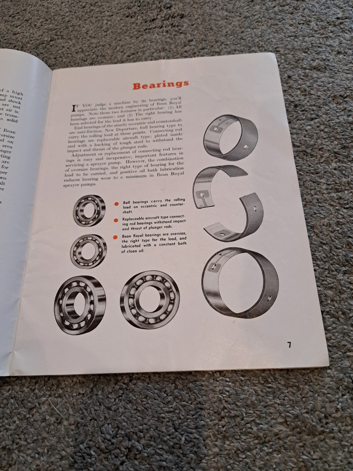 John Bean Mfg. Company Row Crop Sprayers Brochure Catalog 1946