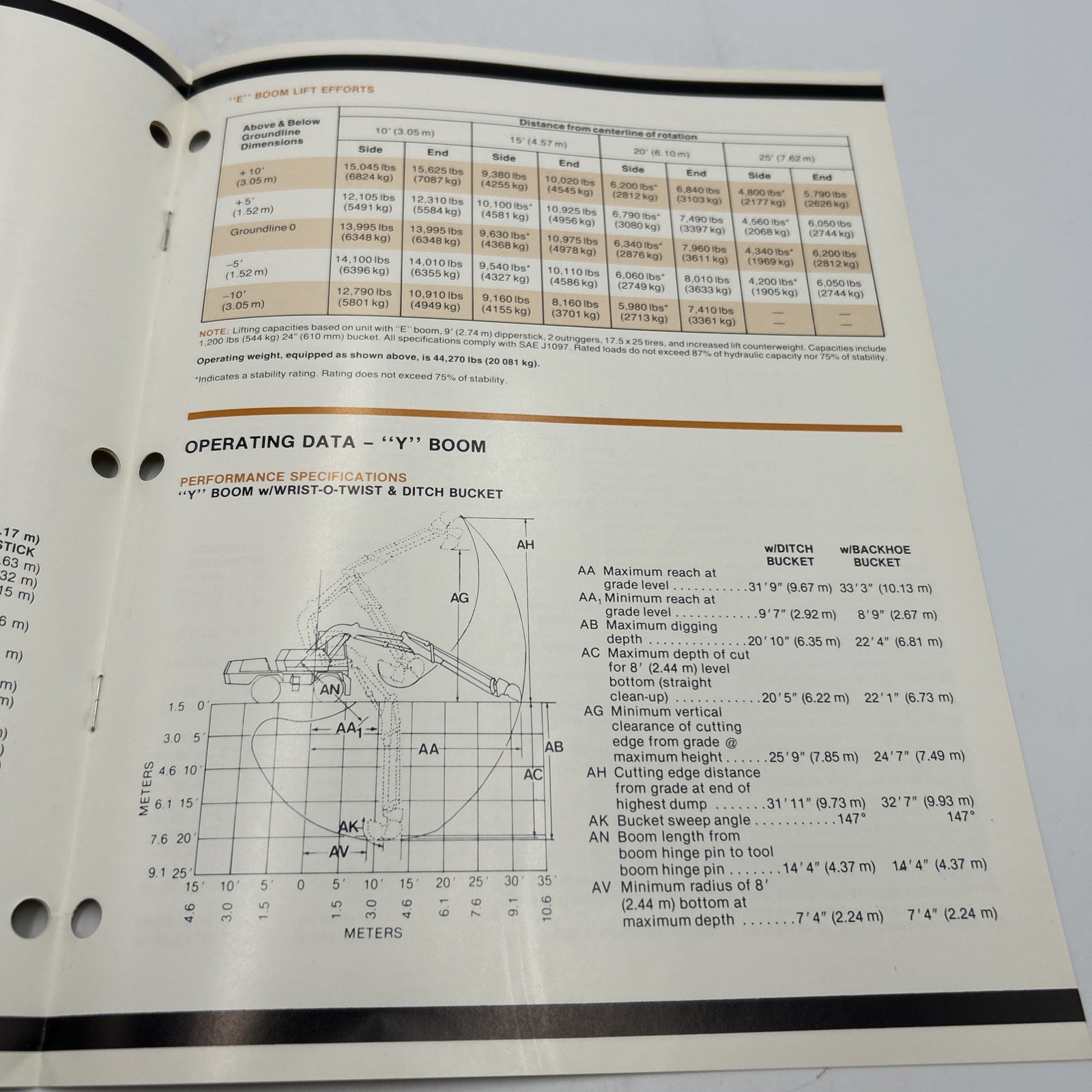 Case 45 Cruz-Air Series B Excavator Brochure