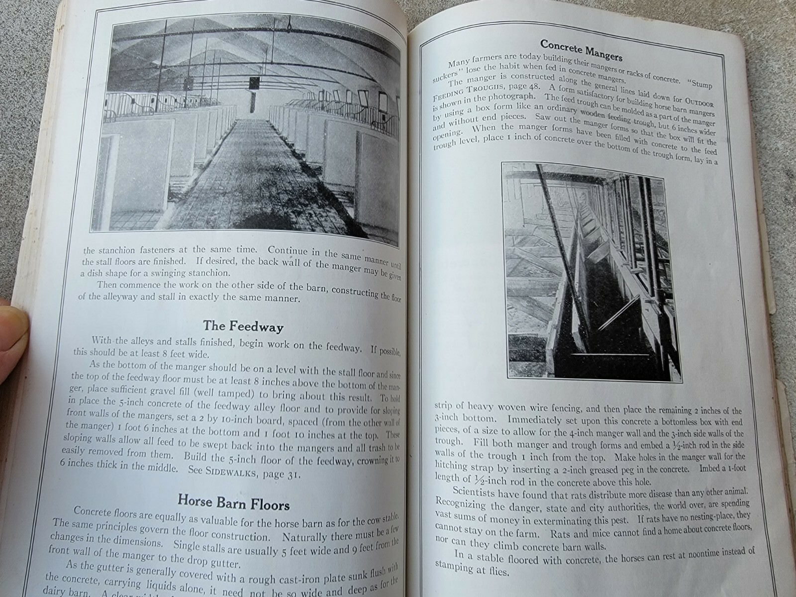 c1910 Advertising Catalog &lsquo;Concrete in the Country&rsquo; Universal Portland Cement Co