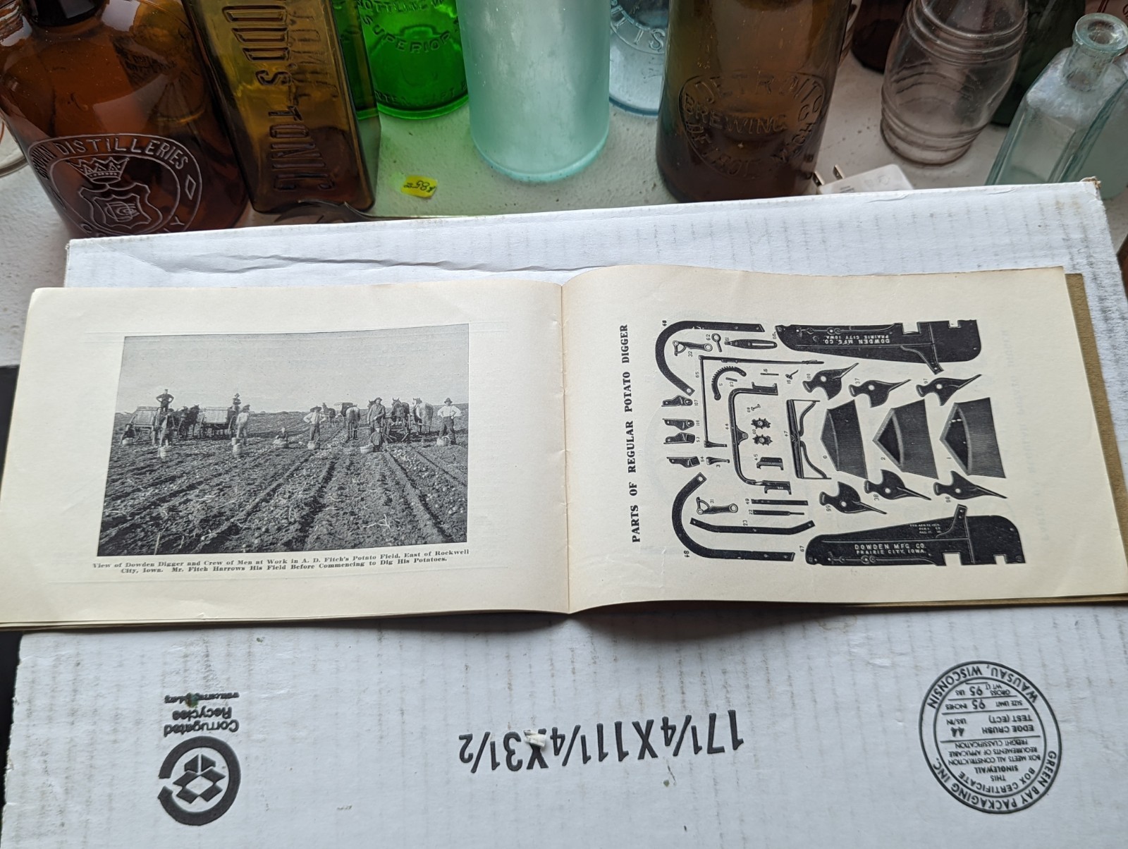 Dowden Digger Catalog Prairie City Marshalltown Iowa Advertising Ketchum Gaston