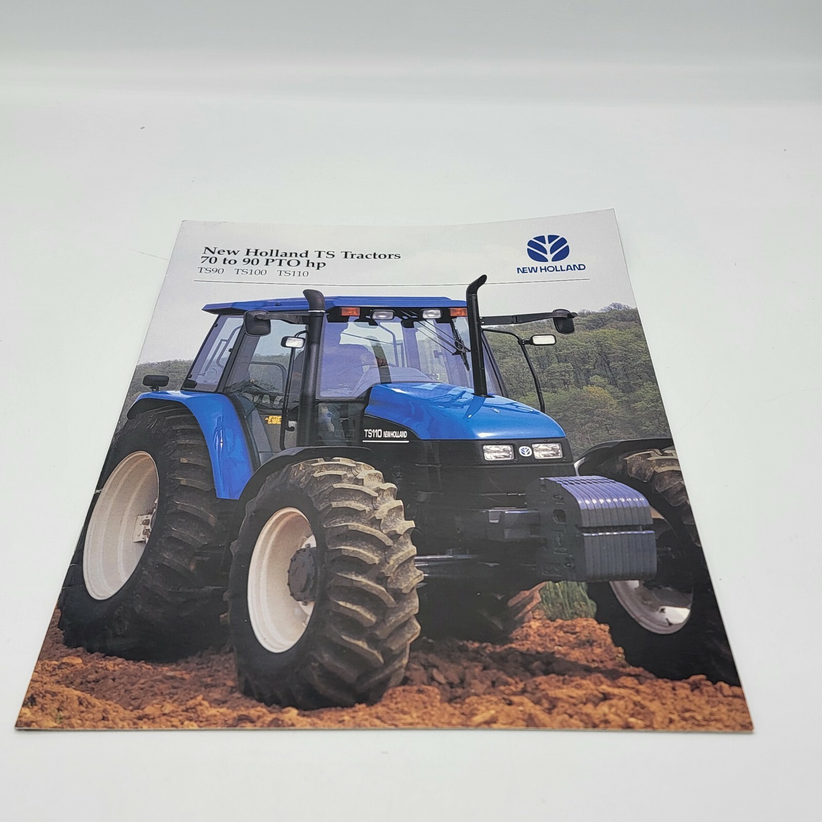New Holland TS Tractors 70 to 90 PTO hp Brochure Flyer