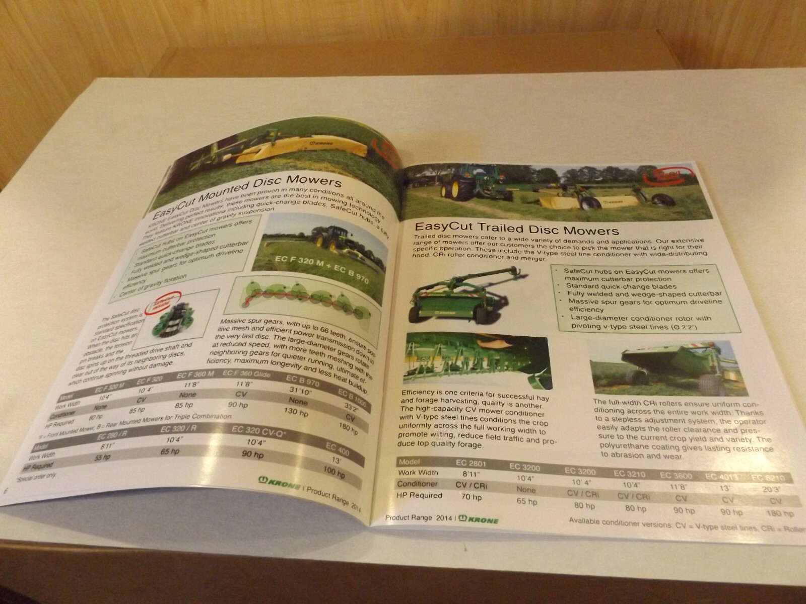 KRONE PRODUCT RANGE 2014.