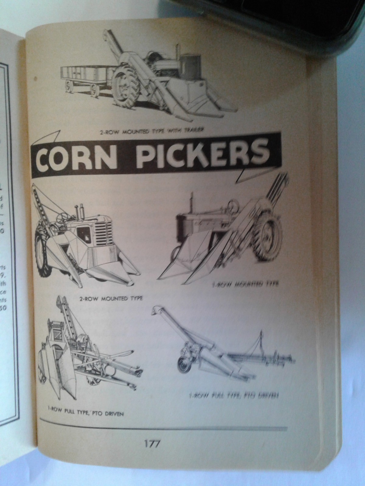 Vintage Agriculture Advertising 1957 Farm & Tractor Blue Book.