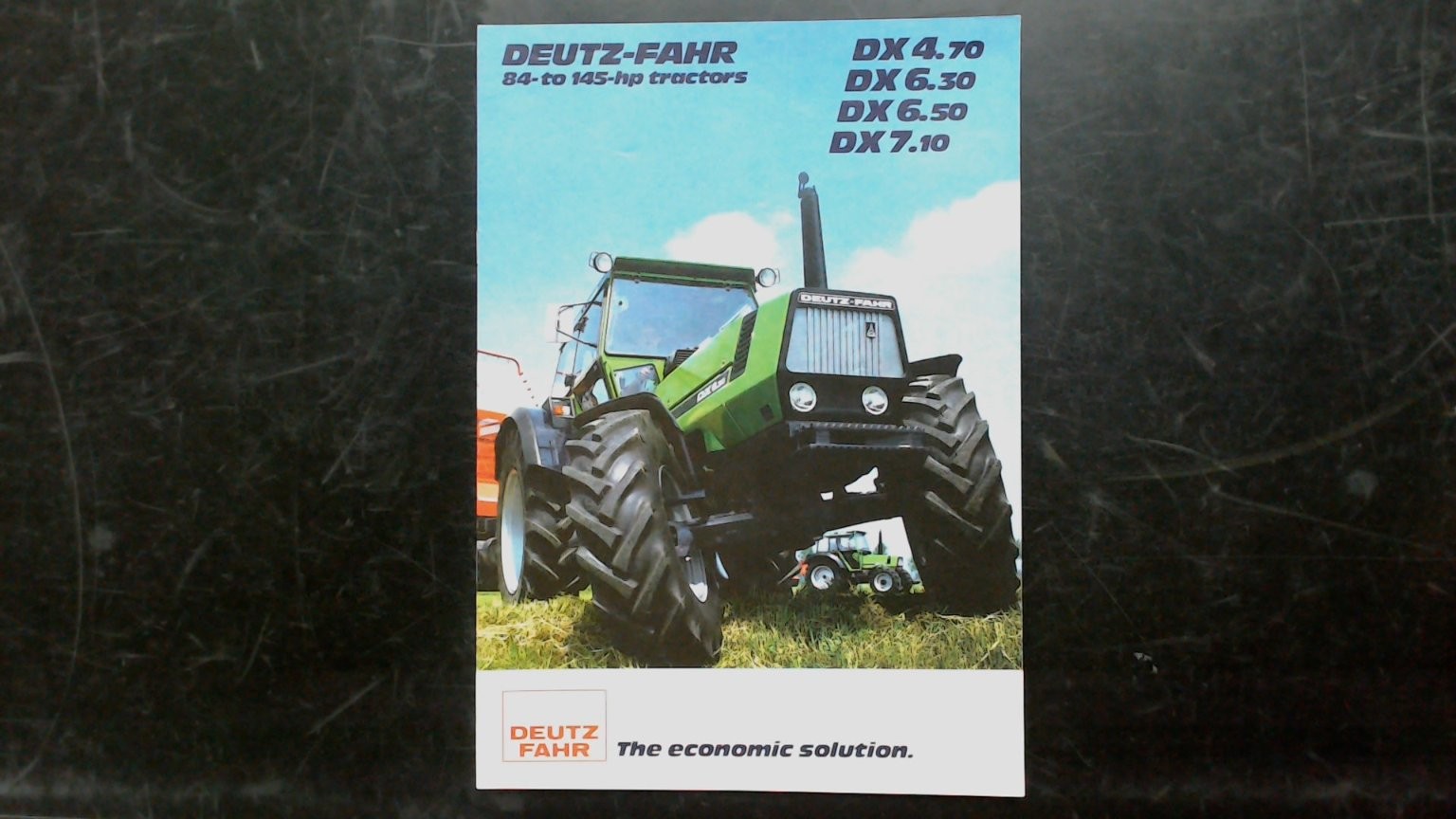 Deutz-Fahr DX Series Agricultural Brochure Vintage Tractor Advertising